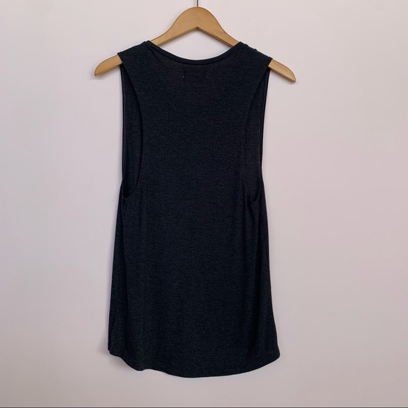 Barry's Bootcamp Gray Burnout Sleeveless Crop Top - Picture 5 of 5